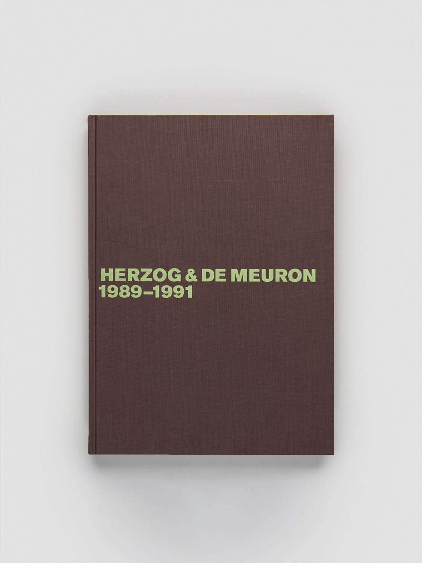 Herzog & de Meuron 1989-1991 Volume 2